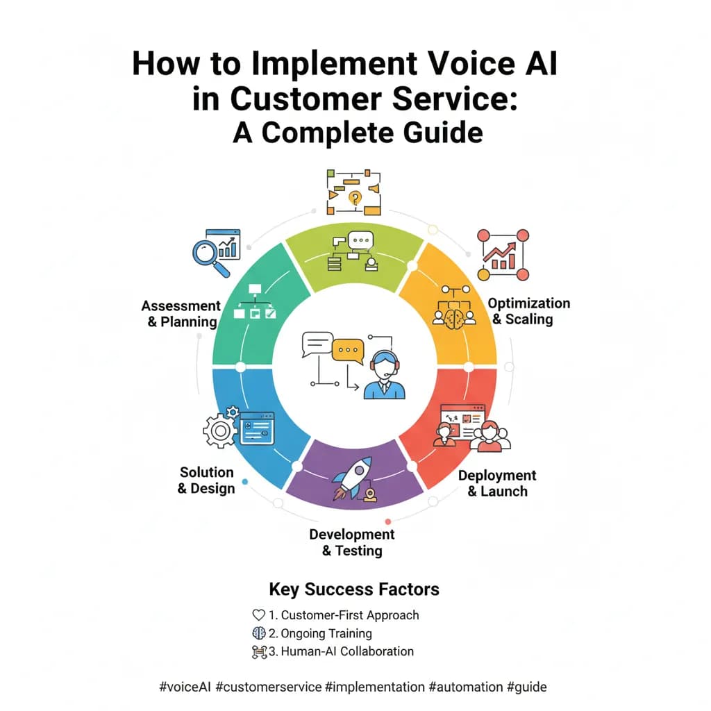 Featured image for How to Implement Voice AI in Customer Service: A Complete Guide